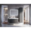 Afbeelding 3 Sapho Nelio Strip Wastafelonderkast 116,5x44x49cm, carina