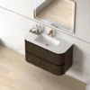 Lavantri Eleonora rond badmeubel met ribbelfront 100cm walnoot met 2 lades en solid surface wastafel zonder kraangat 12 Afbeelding 3 Lavantri Eleonora rond badmeubel met ribbelfront 100cm walnoot met 2 lades en solid surface wastafel zonder kraangat