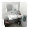 Afbeelding 3 Sapho Tailor Rockstone wastafelblad 120x50cm, uitvoering L