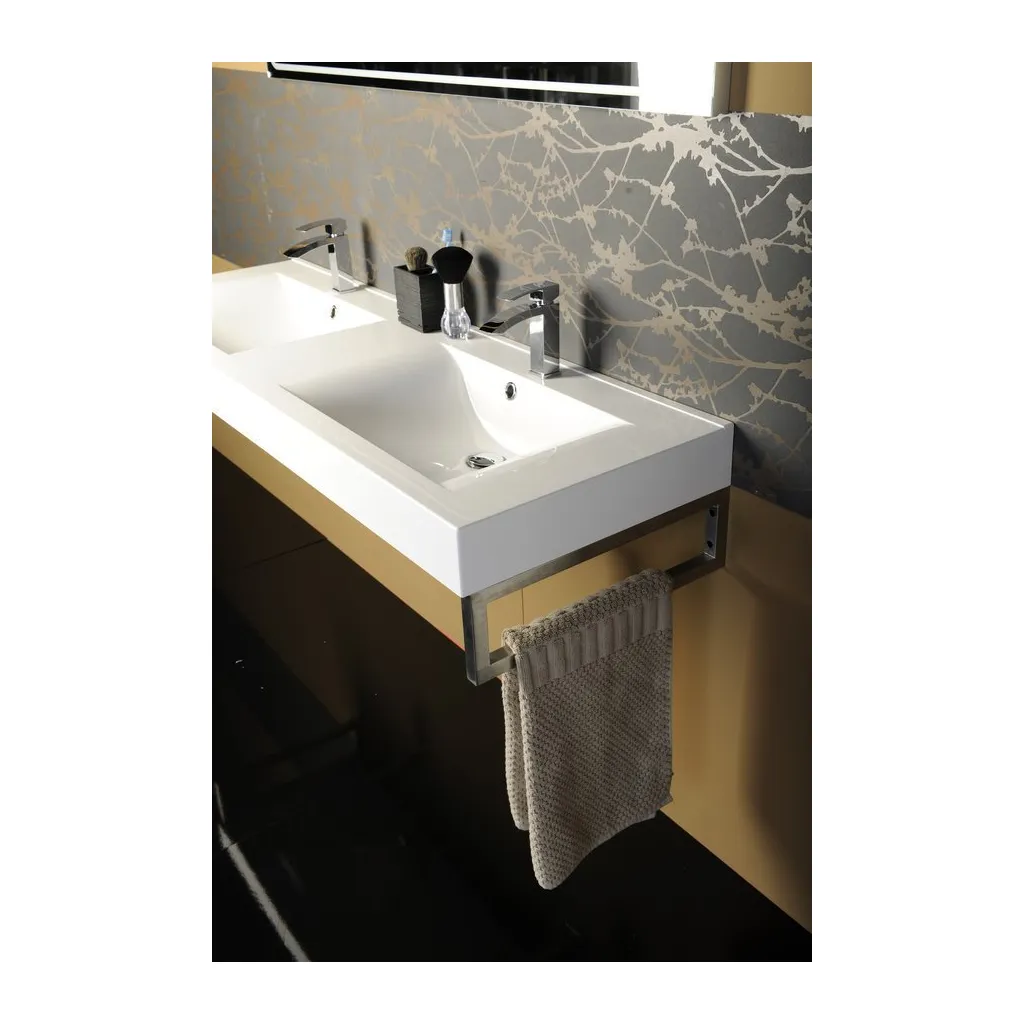 Sapho Steunbeugel 49x15x3cm, geborsteld RVS, 1 stuk 4 Afbeelding 4 Sapho Steunbeugel 49x15x3cm, geborsteld RVS, 1 stuk