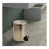 Afbeelding 4 Gedy Potty Afvalbak 3l, Soft Close, mat goud