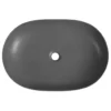 Afbeelding 4 Sapho Ardea Keramische opbouwwastafel, 60,5x41,5cm, carina