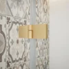 Afbeelding 4 Gelco Trinity Gold Matt Rechthoekige douchecabine 120x110cm hoekinstap, matglas