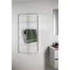 Afbeelding 4 Sapho Ska Wandgemonteerde handdoekhouder 60x115x10cm, mat wit