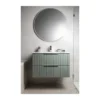 Afbeelding 4 Sapho Viso Ronde spiegel met LED-verlichting, Ø80cm