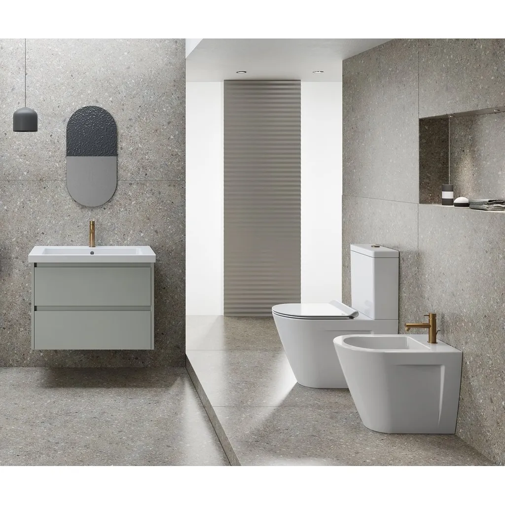 GSI Norm Keramische wastafel 80x50cm, wit ExtraGlaze 5 Afbeelding 5 GSI Norm Keramische wastafel 80x50cm, wit ExtraGlaze