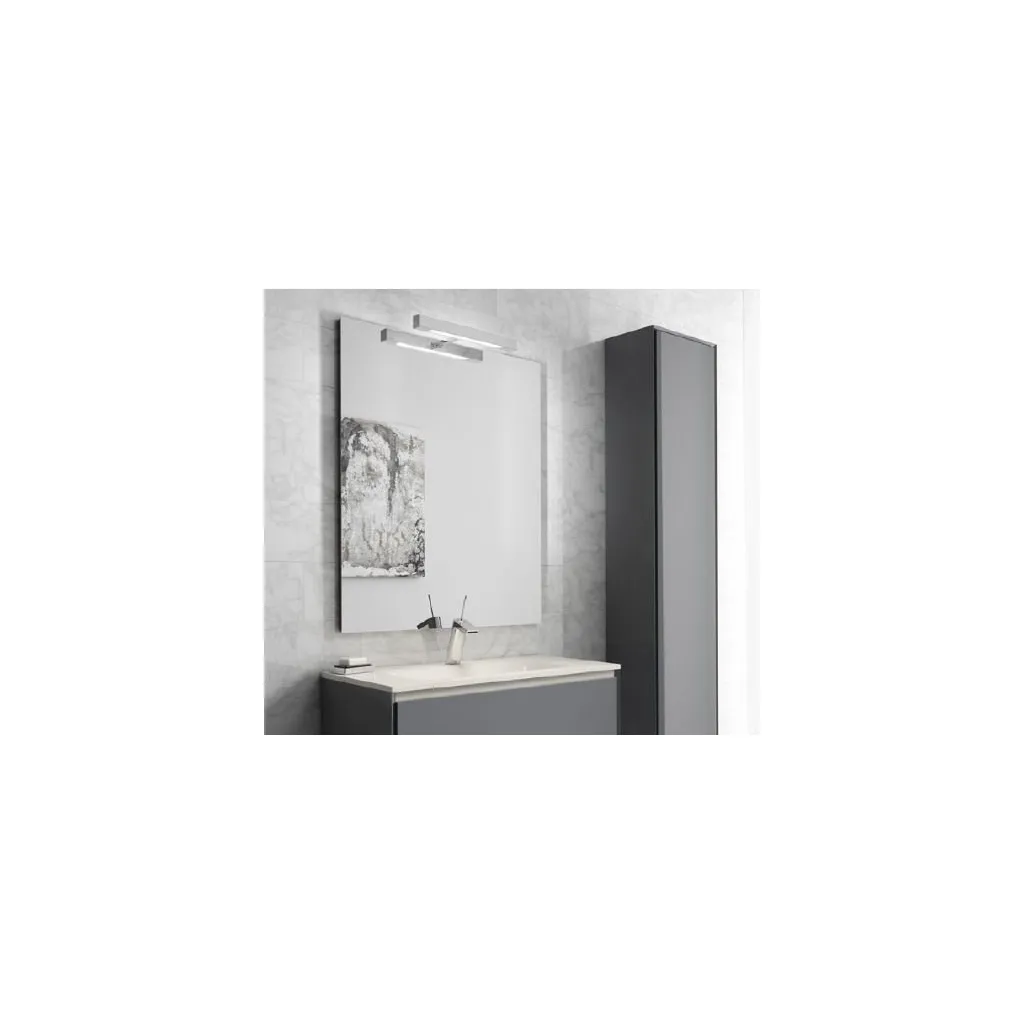 Aqualine Veronica Led Wandlamp, 6W, 30x3x11,5cm, IP44, chroom 5 Afbeelding 5 Aqualine Veronica Led Wandlamp, 6W, 30x3x11,5cm, IP44, chroom