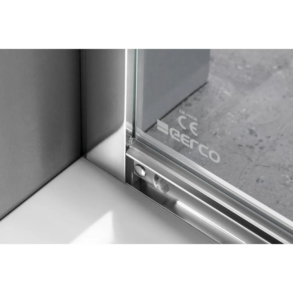 Gelco Sigma Simply Kwartronde douchecabine 100x80cm, R550, links/rechts, helder glas 5 Afbeelding 5 Gelco Sigma Simply Kwartronde douchecabine 100x80cm, R550, links/rechts, helder glas