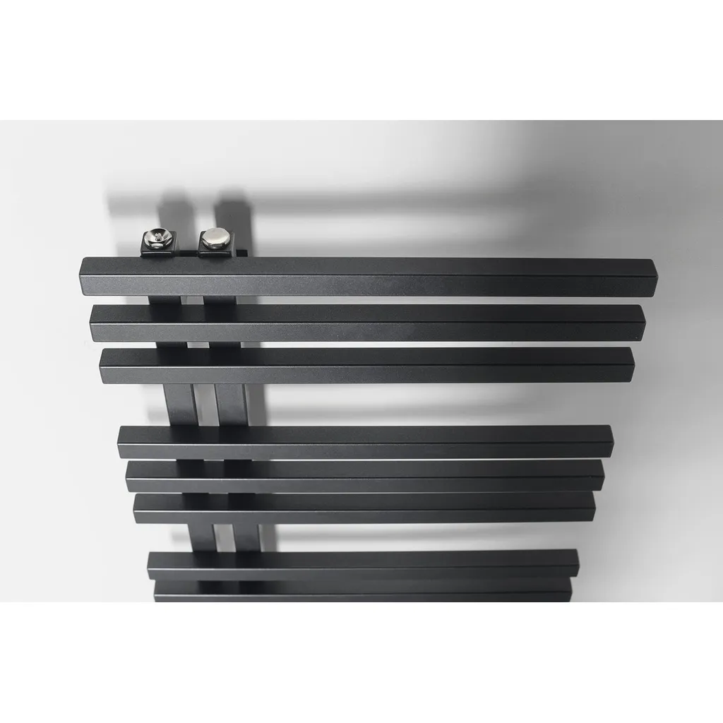 Sapho Sophina Badkamerradiator 60x121,5cm, mat zwart 5 Afbeelding 5 Sapho Sophina Badkamerradiator 60x121,5cm, mat zwart