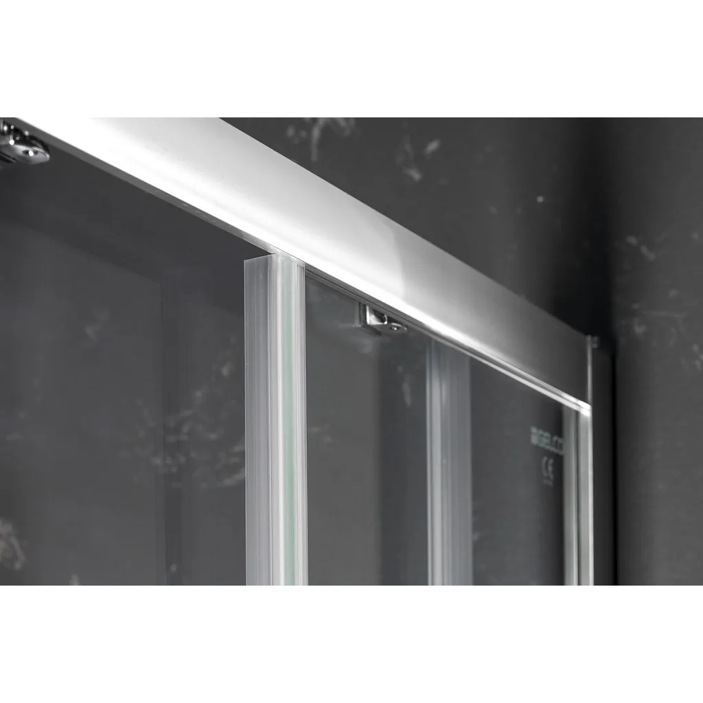 Gelco Sigma Simply Kwartronde douchecabine 100x80cm, R550, links/rechts, helder glas 6 Afbeelding 6 Gelco Sigma Simply Kwartronde douchecabine 100x80cm, R550, links/rechts, helder glas