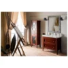 Afbeelding 8 Sapho Cross Wastafelonderkast 85x81x47cm, 2x lade, beuken