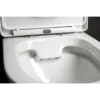 Afbeelding 8 Aqualine Jalta Hygie Duobloktoilet met wastafel, randloos, S/P-sifon, wit