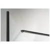 Afbeelding 8 Polysan Zoom Zwarte rechthoekige douchecabine 90x80cm links/rechts-uitvoering