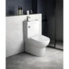 Afbeelding 9 Aqualine Jalta Hygie Duobloktoilet met wastafel, randloos, S/P-sifon, wit