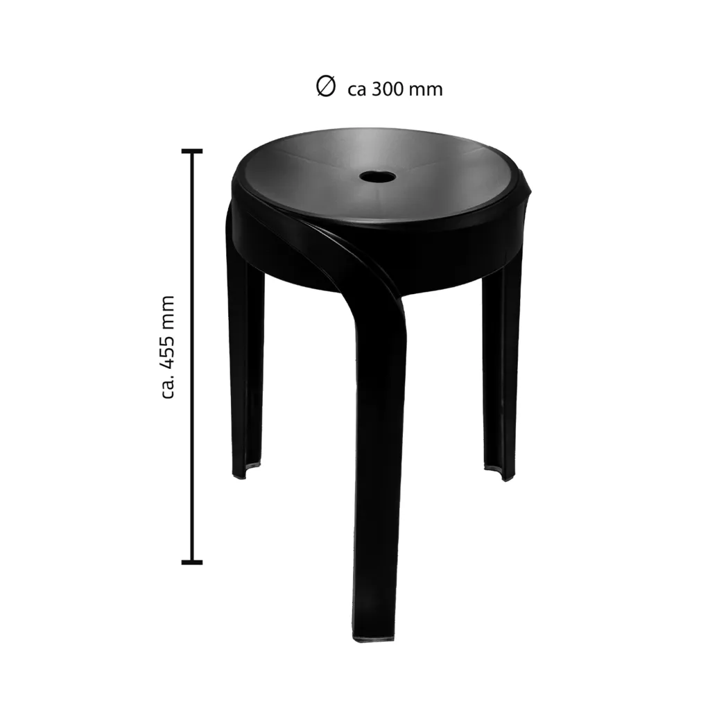 Ridder Stan Badkamerkruk Ø30cm groen