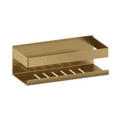 afbeelding 1 Brauer Doucherek 23cm goud geborsteld PVD
