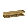 afbeelding 1 Brauer Doucherek 40cm goud geborsteld PVD