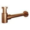 afbeelding 1 Brauer Design sifon compact koper geborsteld PVD