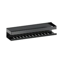 afbeelding 1 Brauer Doucherek 40cm gunmetal geborsteld PVD