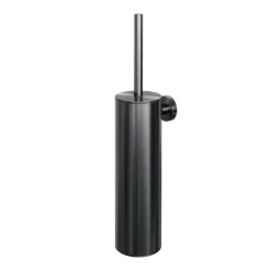 afbeelding 1 Brauer Toiletborstelset hangend gunmetal geborsteld PVD