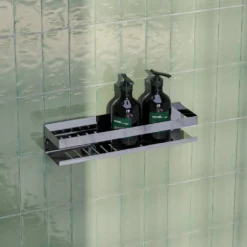 afbeelding 2 Brauer Doucherek 40cm chroom