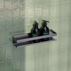 afbeelding 2 Brauer Doucherek 40cm RVS geborsteld PVD