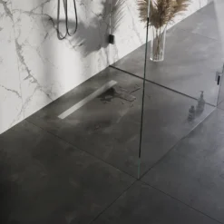 afbeelding 2 Brauer Douchegoot met multifunctioneel rooster en flens 7x70cm RVS geborsteld