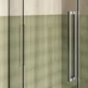 Brauer Stellar douchecabine met draaideur helder glas 140x90x200cm omkeerbaar incl. glascoating PVD RVS-kleurig geborsteld 12 afbeelding 6 Brauer Stellar douchecabine met draaideur helder glas 140x90x200cm omkeerbaar incl. glascoating PVD RVS-kleurig geborsteld